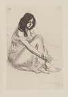 Femme en chemise, assise (1914)