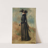Femme en promenade by Pierre-Auguste Renoir