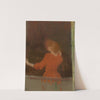Femme en rouge (Ca. 1890-1891) by Édouard Vuillard