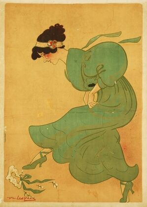 Femme en vert (1900)