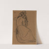 Femme et enfant by Pierre Puvis de Chavannes