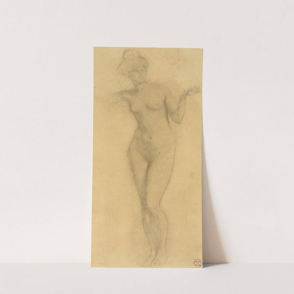 Femme nue by Pascal-Adolphe-Jean Dagnan-Bouveret