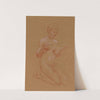 Femme nue à genoux by Luc-Olivier Merson