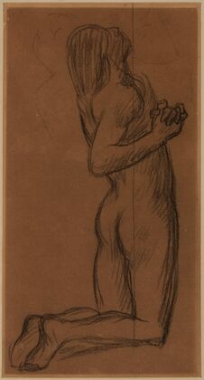 Femme nue agenouillée (1874-1878)