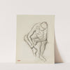 Femme nue, assise by Edgar Degas