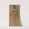 Femme nue de face (1873) by Pierre Puvis de Chavannes
