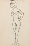 Femme nue debout (1905-1907)