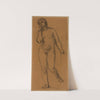 Femme nue debout, de face (1866-1869) by Pierre Puvis de Chavannes