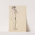 Femme nue debout de trois quarts vers la droite. by Amedeo Modigliani