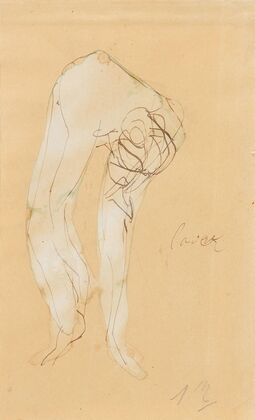 Femme nue penchée en avant (1890)