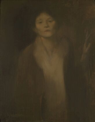 Femme regardant