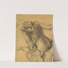Femme s’essuyant les cheveux (1890-1895) by Edgar Degas