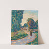 Femme sur un chemin à Epinay-sur-Orge (1880) by Armand Guillaumin
