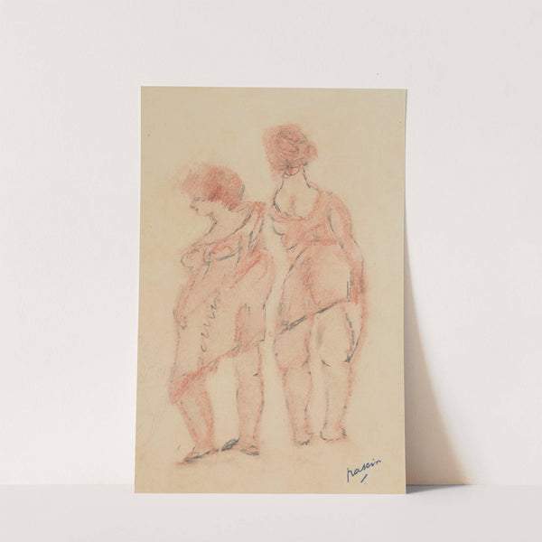 Femmes debout by Jules Pascin