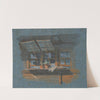 Fensterstudie eines Berner Oberländer Hauses (1810) by Franz Niklaus König