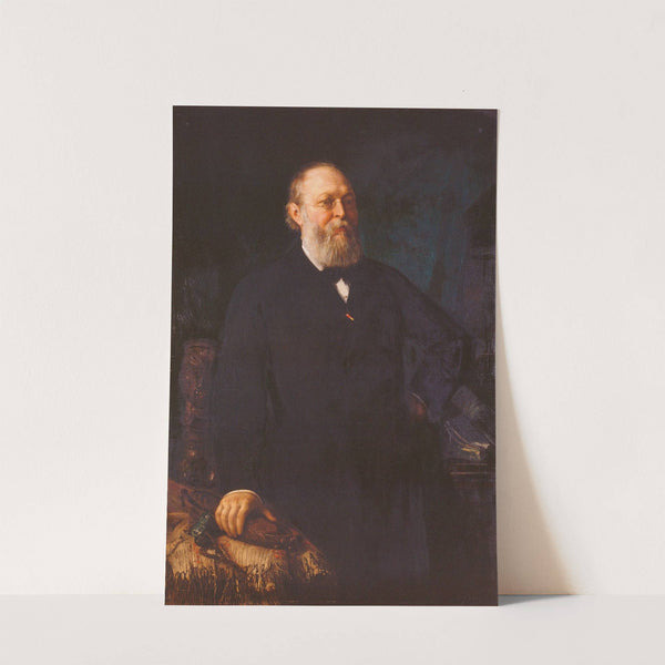 Ferdinand Freiherr von Hochstetter by Franz Rumpler