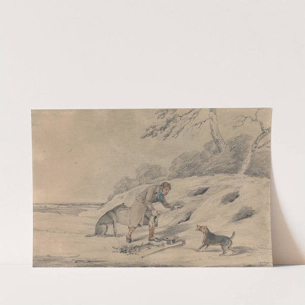 Ferreting by Samuel Alken