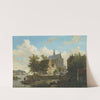 Ferry Crossing in Haarlem by Bartholomeus Johannes van Hove