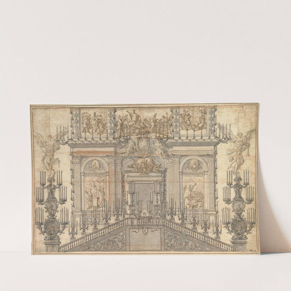 Festival decoration by Antonio Gherardi