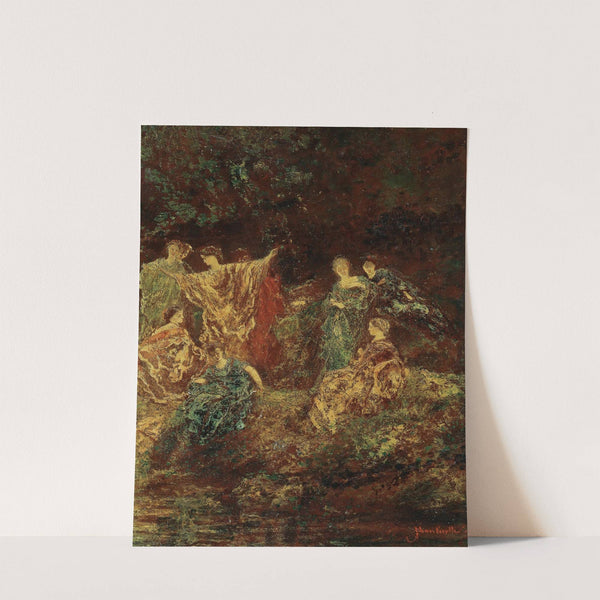 Festivité – le symposium by Adolphe Monticelli