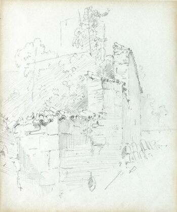 Festungsmauer (between 1848 and 1849)