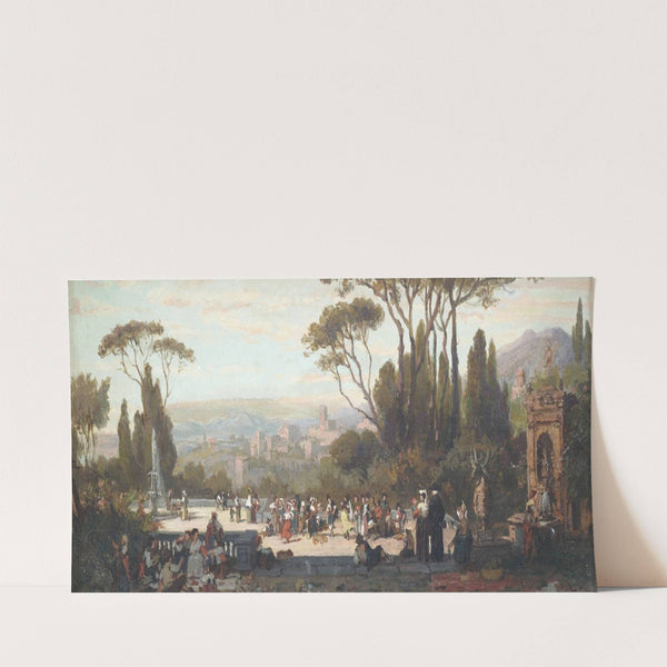Fête à Tivoli by Willem Johannes Martens