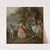Fête champêtre with a dancing couple by Studio Of Nicolas Lancret