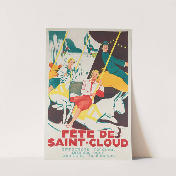 Fête de Saint-Cloud (1936) by Pascal Lemaître