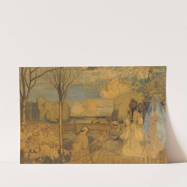 Fête Galante (1896) by Charles Conder