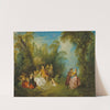 Fête galante by a Fountain by Jean-Baptiste Pater