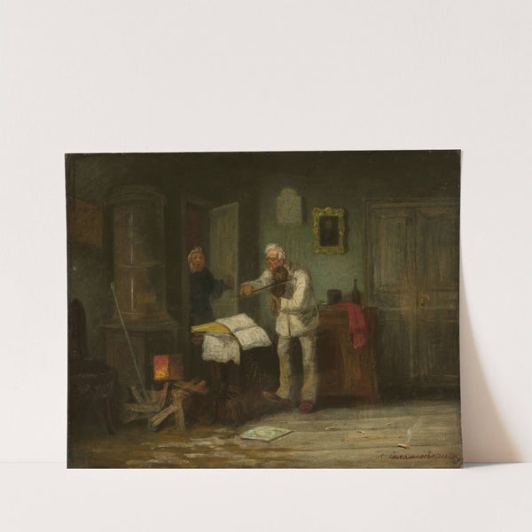 Fiddler by Leonid I. Sołomatkin