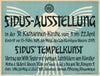 Fidus-Ausstellung in der St. Katharinen-Kirche (1903)
