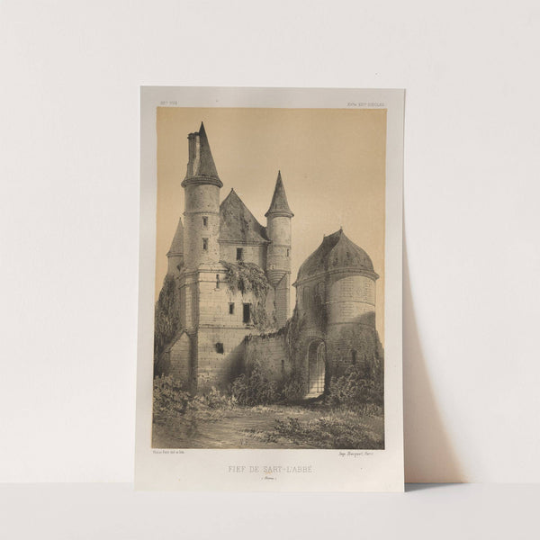 Fief de Sart-l&#8217;Abbé (Aisne) (1860) by Victor Petit