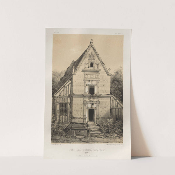 FIEf Des Bordes-Compigny (Yonne) (1860) by Victor Petit