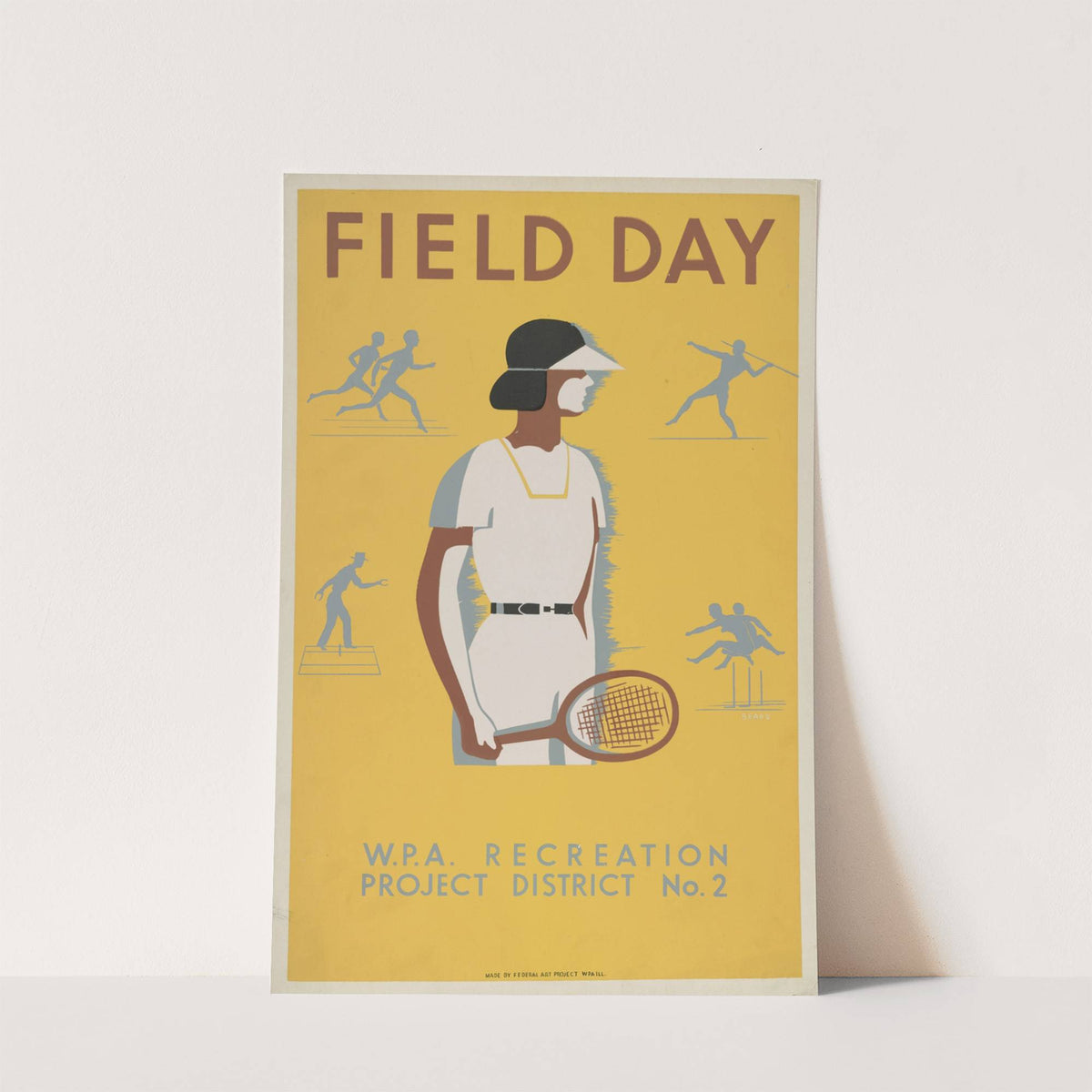 Field day–WPA recreation project, Dist. No. 2 (1939) by Beard