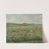 Field of poppies (circa 1900) by Henryk Weyssenhoff