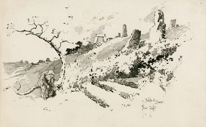 Fields at Dover [King Lear] (1892)