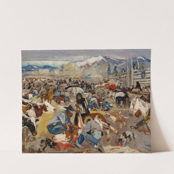 Fiesta in Taos by LaVerne Nelson Black