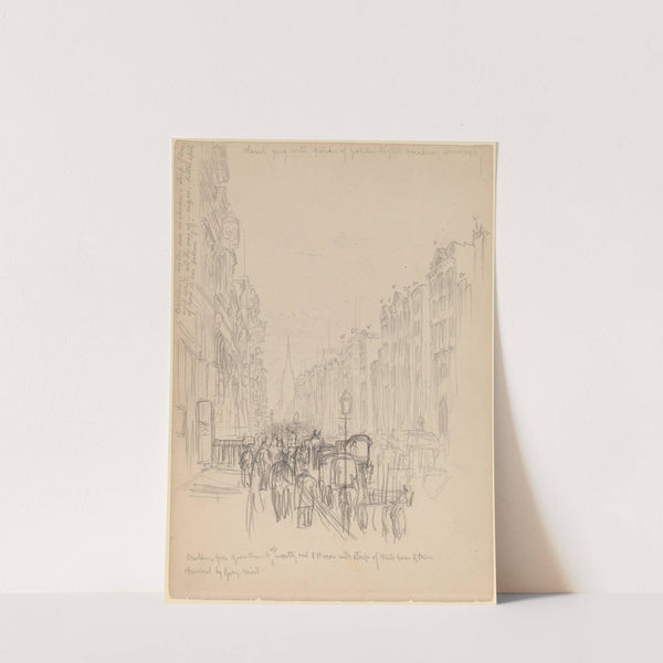 Fifth Avenue Building from Grace Church by Henry Farrer