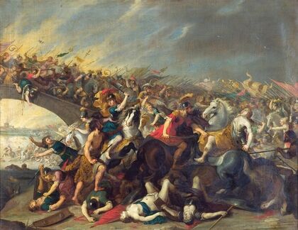 Fight with Amazons