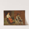 Figur Studies from Mora in Sweden (1852) by Adolph Tidemand