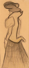 Figura de mujer (Profile of a lady)