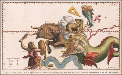 Figura observat Comet (1668)