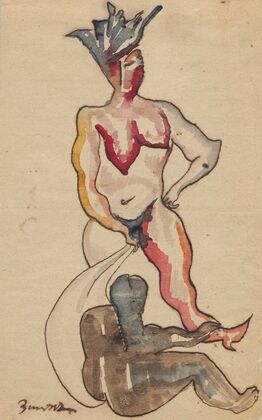 Figural composition