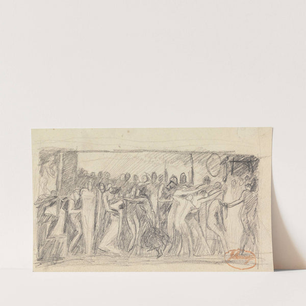 Figure Composition Study by George Romney
