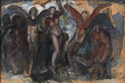 Figure Composition with Bacchants