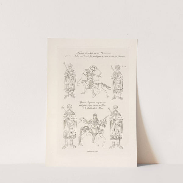 Figure de rois et d&#039;empereurs by Nicolas Xavier Willemin