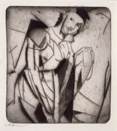 Figure in Glass