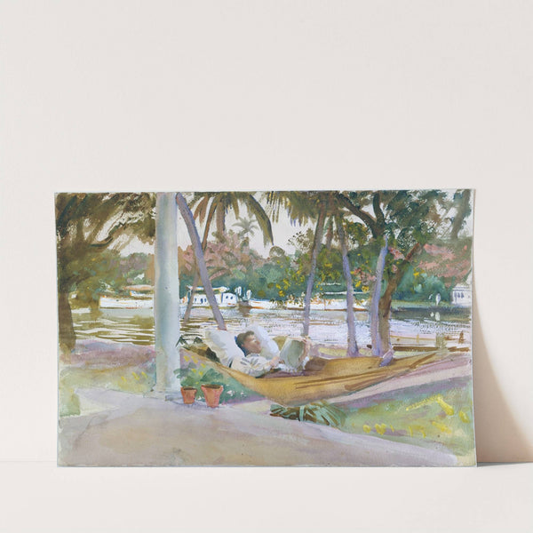 Figure in Hammock, Florida by John Singer Sargent