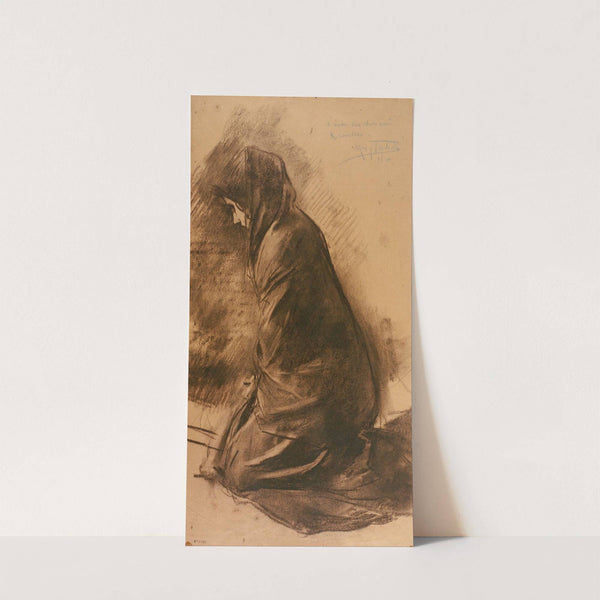 Figure kneeling (1896) by Arcadi Mas i Fondevila